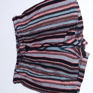 Knit, Multi-colored, Dance Shorts